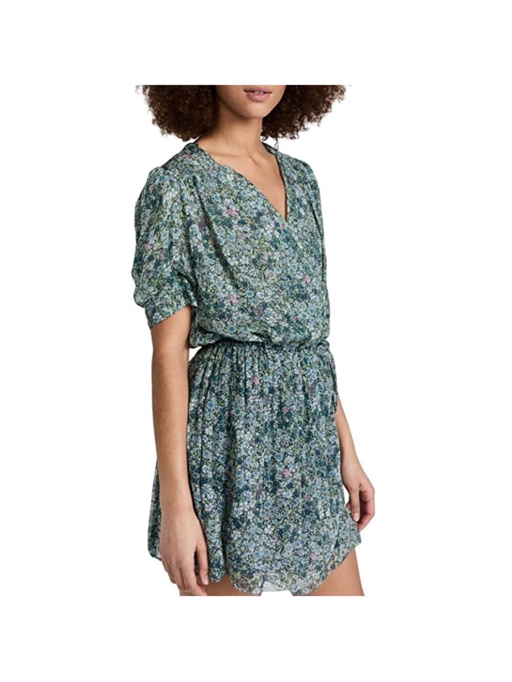 Zadig and Voltaire Betty floral wrap dress large